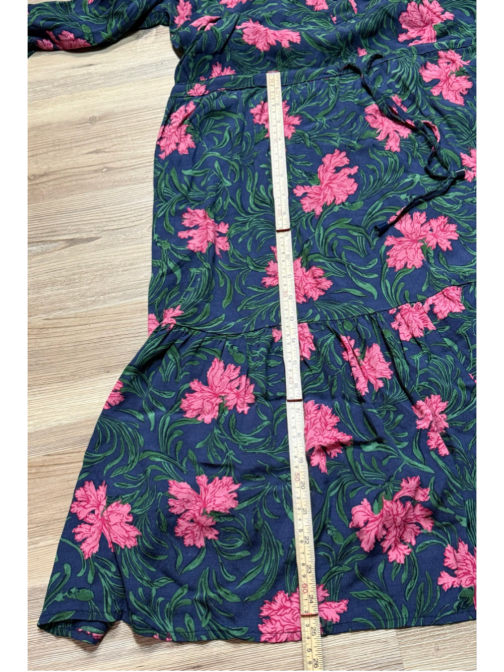 Joules Harper tiered shirt dress Size 14 - Picture 6 of 9
